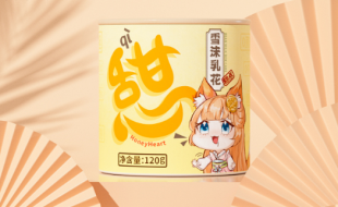 國風新甜品品牌的二次元產(chǎn)品包裝設計-櫻美包裝